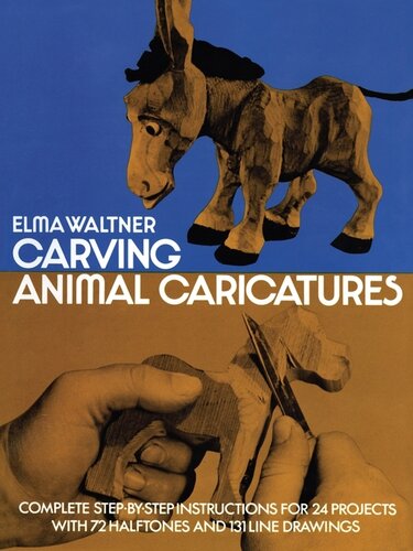 Carving Animal Caricatures Elma Waltner