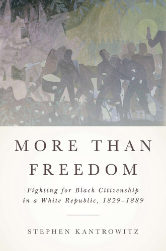 More Than Freedom Fighting For Black Citizenship In A White Republic 18291889 Stephen Kantrowitz