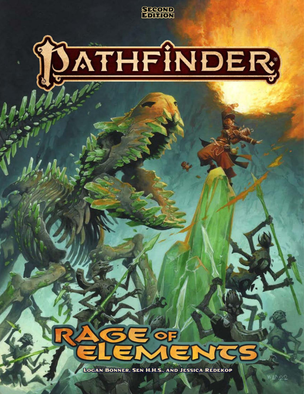 Pathfinder Rpg Rage Of Elements P2 Logan Bonner Jason Bulmahn