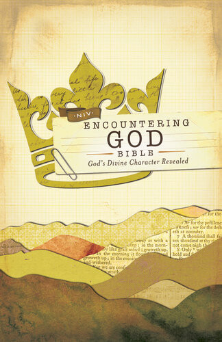 Niv Encountering God Bible Gods Divine Character Revealed Spe Zondervan