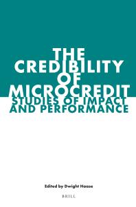 The Credibility Of Microcredit Studies Of Impact And Performance 1st Edition Dwight Haase