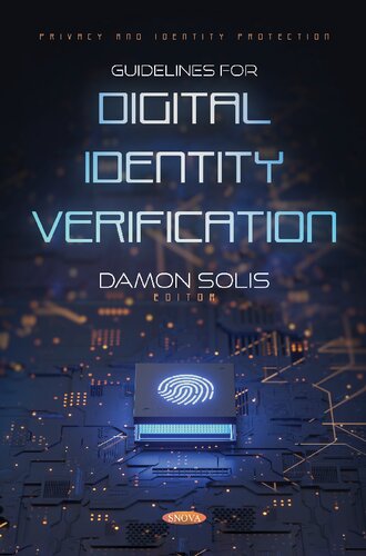Guidelines For Digital Identity Verification Damon Solis