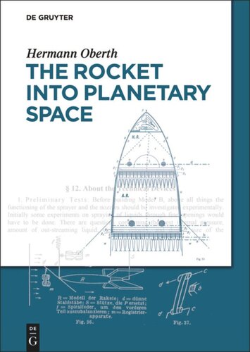 The Rocket Into Planetary Space Hermann Oberth