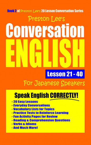 Preston Lees Conversation English For Japanese Speakers Lesson 21 40 Preston Lee