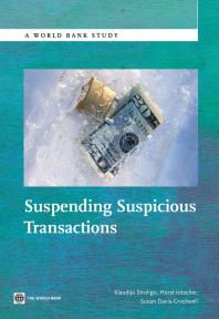Suspending Suspicious Transactions 1st Edition Klaudijo Stroligo Horst Intscher Susan Daviscrockwell