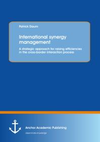 International Synergy Management A Strategic Approach For Raising Efficiencies In The Crossborder Interaction Process A Strategic Approach For Raising Efficiencies In The Crossborder Interaction Process 1st Edition Patrick Daum