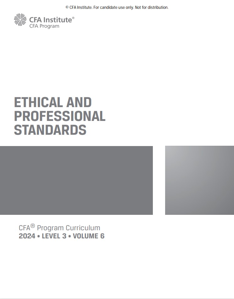 2024 Cfa Program Curriculum Level Iii Volume 6 1st Edition Cfa Institute