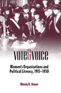 Vote And Voice 1st Edition Wendy B Sharer