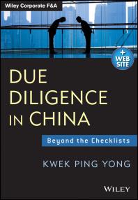 Due Diligence In China Beyond The Checklists 1st Edition Kwek Ping Yong