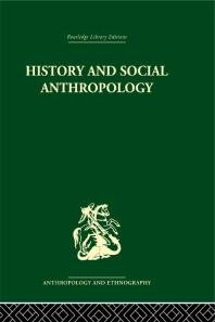 History And Social Anthropology I M Lewis