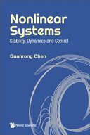 Nonlinear Systems Stability Dynamics And Control Guanrong Chen