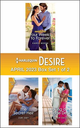 Harlequin Desire April 2023box Set 1 Of 2 Karen Booth Zuri Day Sophia Singh Sasson