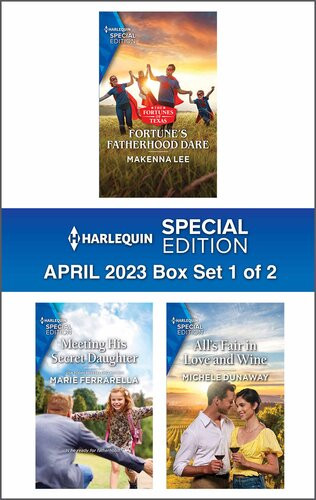 Harlequin Special Edition April 2023box Set 1 Of 2 Makenna Lee Marie Ferrarella Michele Dunaway