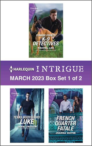 Harlequin Intrigue March 2023box Set 1 Of 2 Rachel Lee Janie Crouch Joanna Wayne