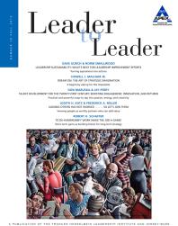 Leader To Leader Ltl Volume 70 Fall 2013 1st Edition Frances Hesselbein