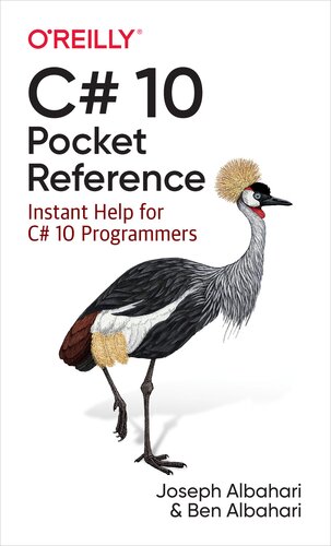 C 10 Pocket Reference Joseph Albahari Ben Albahari