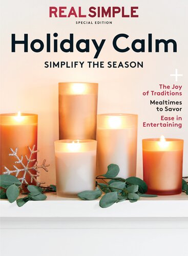 Real Simple Holiday Calm Real Simple