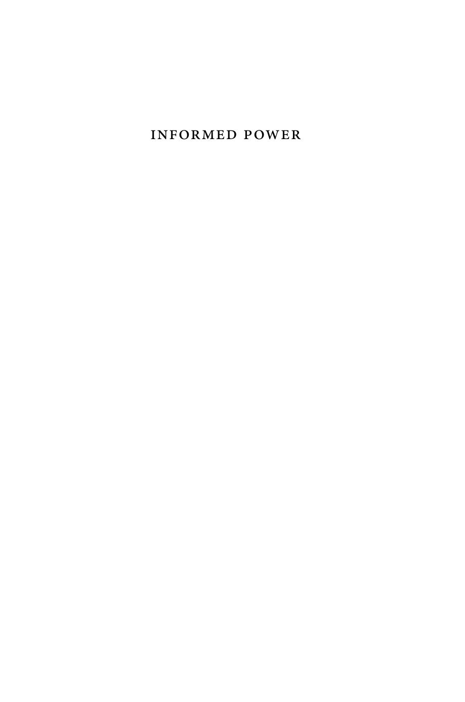 Informed Power Communication In The Early American South Alejandra Dubcovsky
