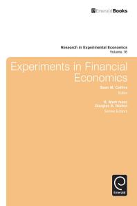 Experiments In Financial Economics R Mark Isaac Douglas A Norton Sean M Collins