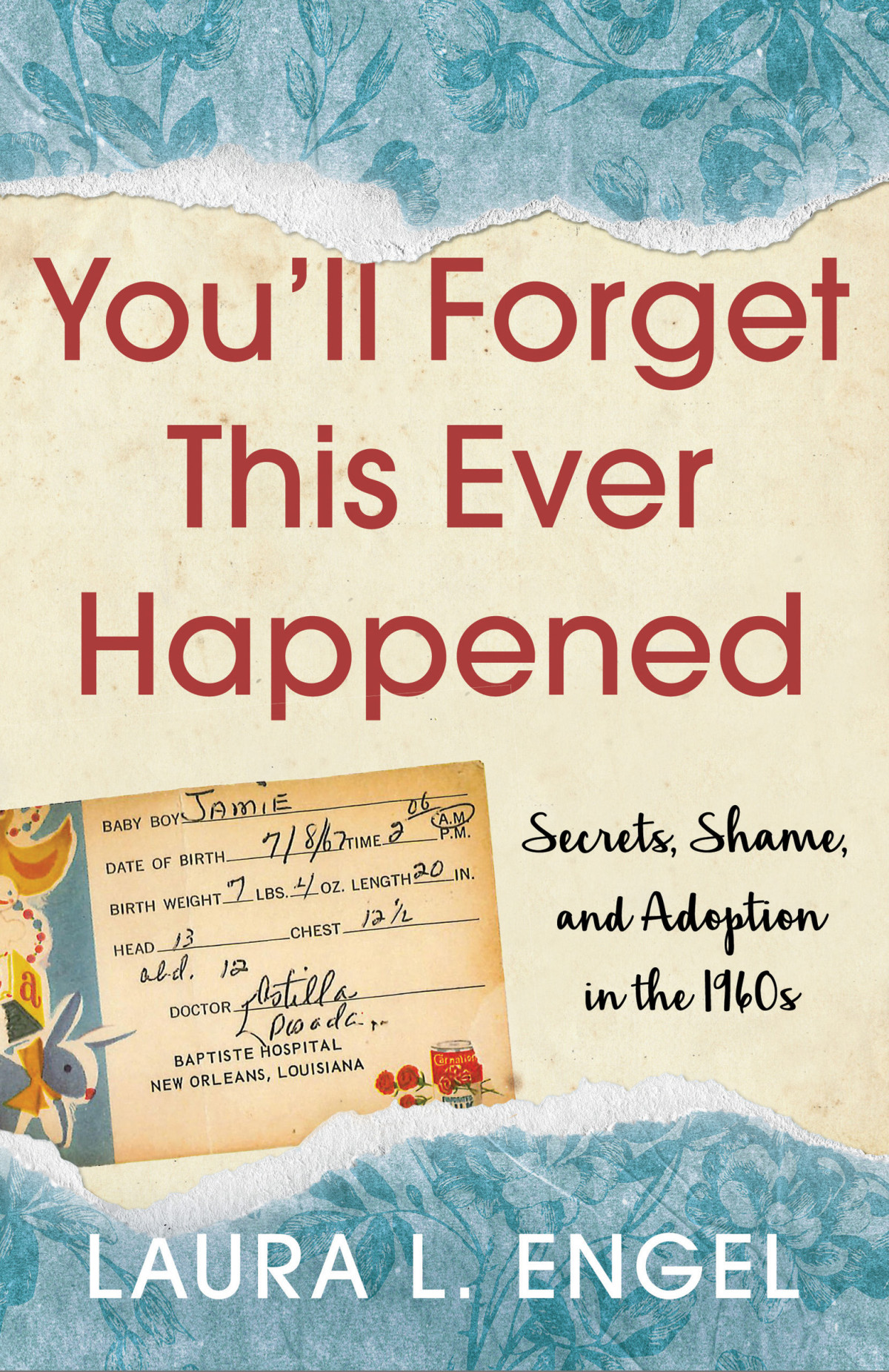 Youll Forget This Ever Happened Secrets Shame And Adoption In The 1960s Laura L Engel