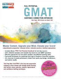 Full Potential Gmat Sentence Correction Intensive 1st Edition Bara Sapir Professor Karen Van Hoek