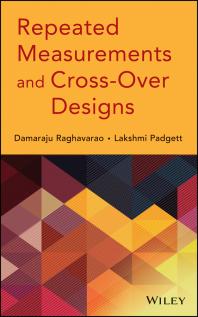 Repeated Measurements And Crossover Designs 1st Edition Damaraju Raghavarao Lakshmi Padgett