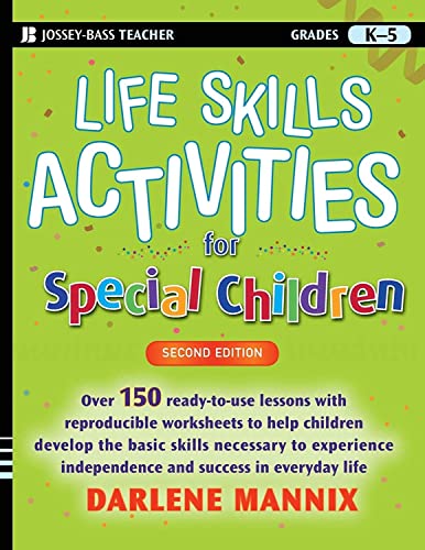 Life Skills Activities For Special Children 2nd Edition Darlene Mannix