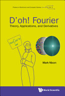 Doh Fourier Theory Applications And Derivatives Mark S Nixon