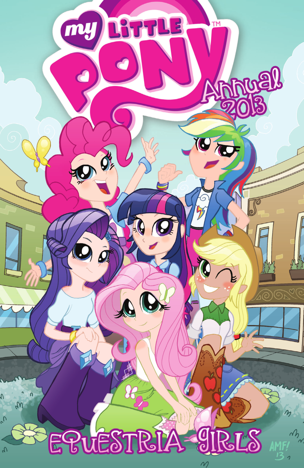 My Little Pony Annual 2013 Equestria Girls Alternative Skin Color Edition Ted Anderson