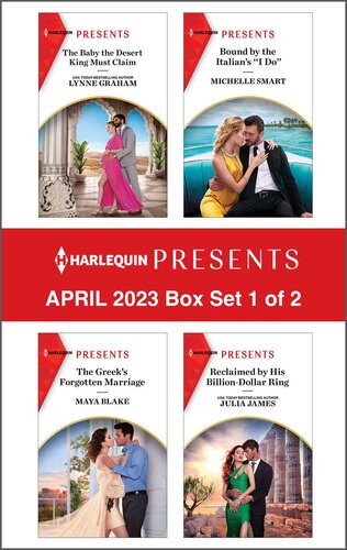 Harlequin Presents April 2023box Set 1 Of 2 Lynne Graham Michelle Smart Maya Blake Julia James