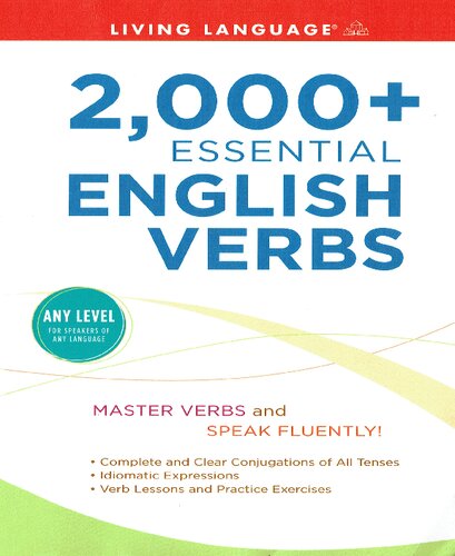 2000 Essential English Verbs Esl Living Language