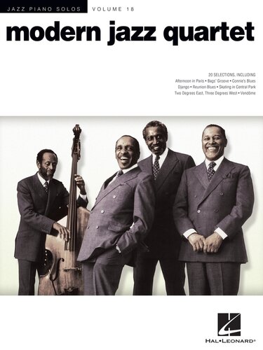 Modern Jazz Quartet Songbook Jazz Piano Solos Series Volume 18 Modern Jazz Quartet
