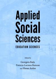 Applied Social Sciences Education Sciences 1st Edition Georgeta Ra Patricialuciana Runcan Hasan Arslan