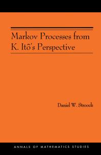 Markov Processes From K Its Perspective Am155 Daniel W Stroock