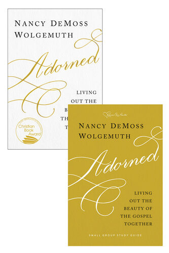 Adorned Book And Study Guide Set Nancy Demoss Wolgemuth