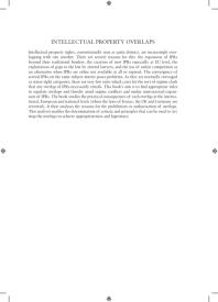Intellectual Property Overlaps A European Perspective 1st Edition Estelle Derclaye Matthias Leistner