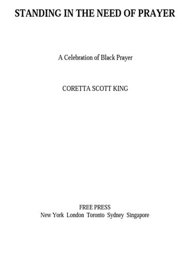 Standing In The Need Of Prayer A Celebration Of Black Prayer Schomburg Ctr For Resrch In Black Cultur