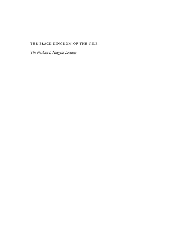 The Black Kingdom Of The Nile Charles Bonnet