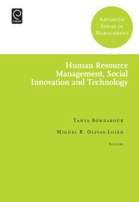 Human Resource Management Social Innovation And Technology Tanya Bondarouk Miguel R Olivaslujn