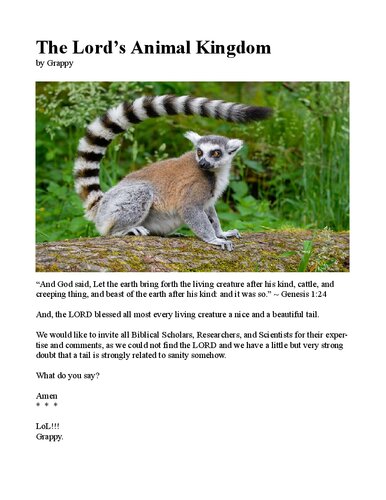 Non Biblical Laughter Lords Animal Kingdom 2023th Edition Katyas Mom