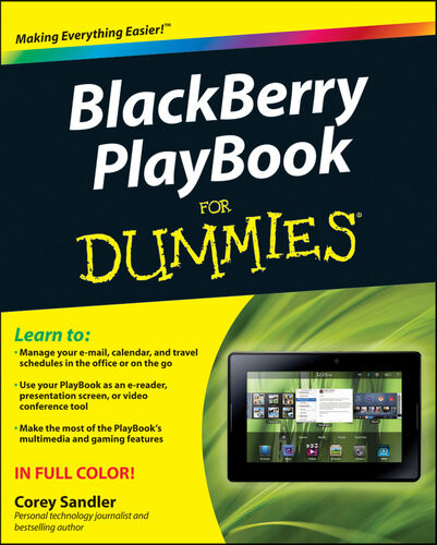 Blackberry Playbook For Dummies 1st Corey Sandler
