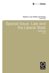 Special Issue Law And The Liberal State Austin Sarat