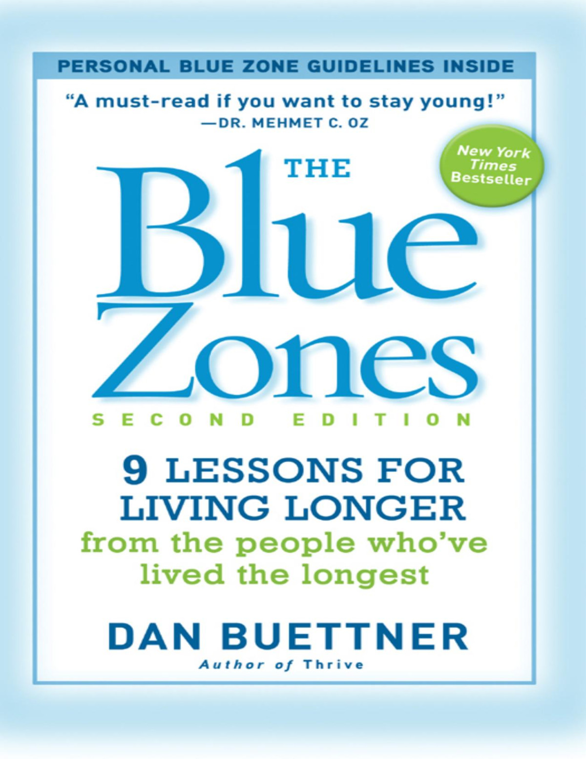 The Blue Zones Dan Buettner