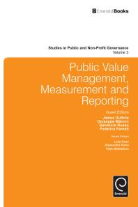 Public Value Management Measurement And Reporting James Guthrie Giuseppe Marcon Salvatore Russo Federica Farneti