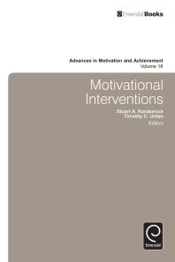 Motivational Interventions Stuart Karabenick Tim Urdan