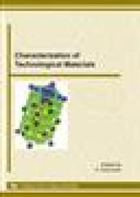 Characterization Of Technological Materials 1st Edition R Saravanan