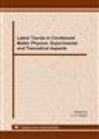 Latest Trends In Condensed Matter Physics 1st Edition R K Singhal