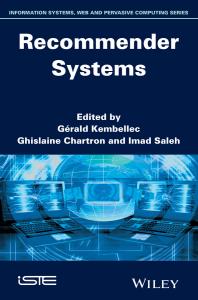 Recommender Systems 1st Edition Grald Kembellec Ghislaine Chartron Imad Saleh Grald Kembellec