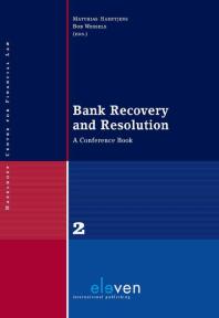 Bank Recovery And Resolution A Conference Book Matthias Haentjens Bob Wessels