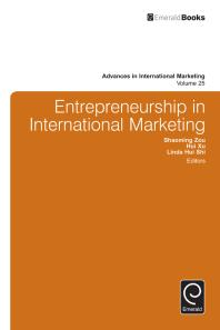 Entrepreneurship In International Marketing Shaoming Zou Hui Xu Linda Hui Shi